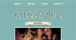 Desktop Screenshot of celebrationphotobooth.com